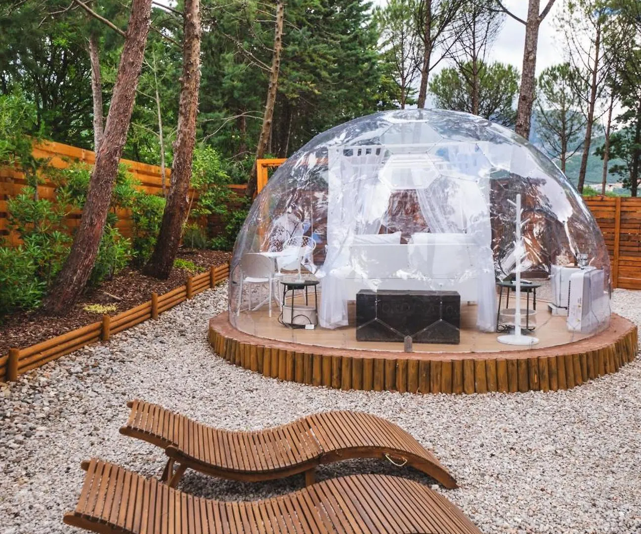 Luxury tent Berenice Glamping Saletto Italy